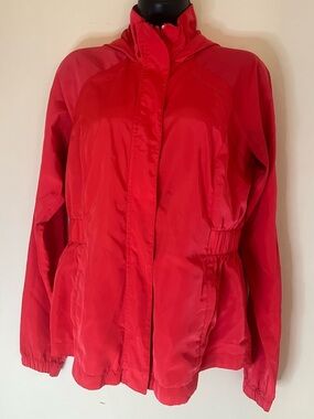 Fila Women's Red Lightweight Windbreaker